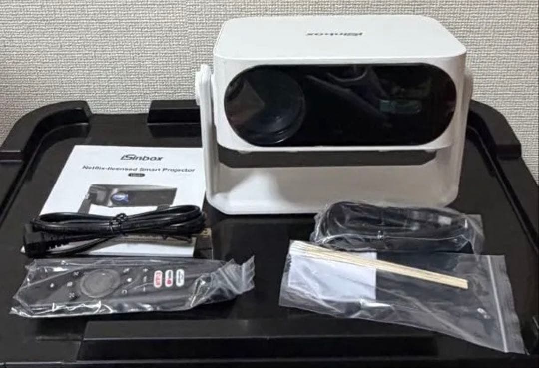 iSinbox プロジェクター 天井投影 1200ASNI 1080P 4K