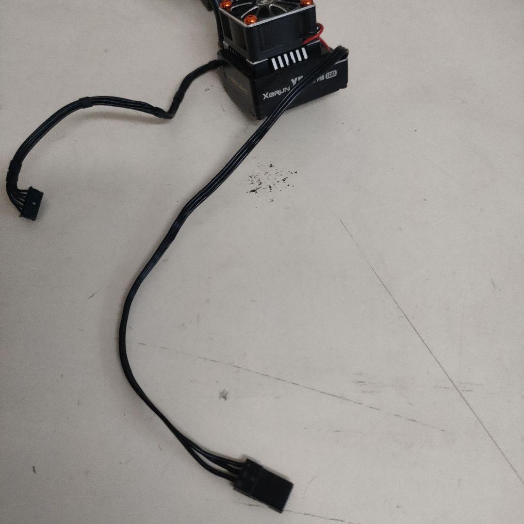 ホビーウィング XR10PRO 160A V4 ブラシレスESC キャパシタ付き