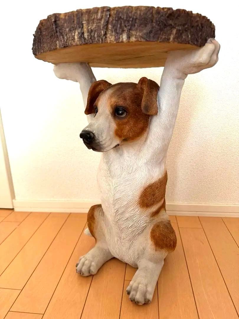 KARE アニマルサイドテーブル ジャックラッセルテリア　美品