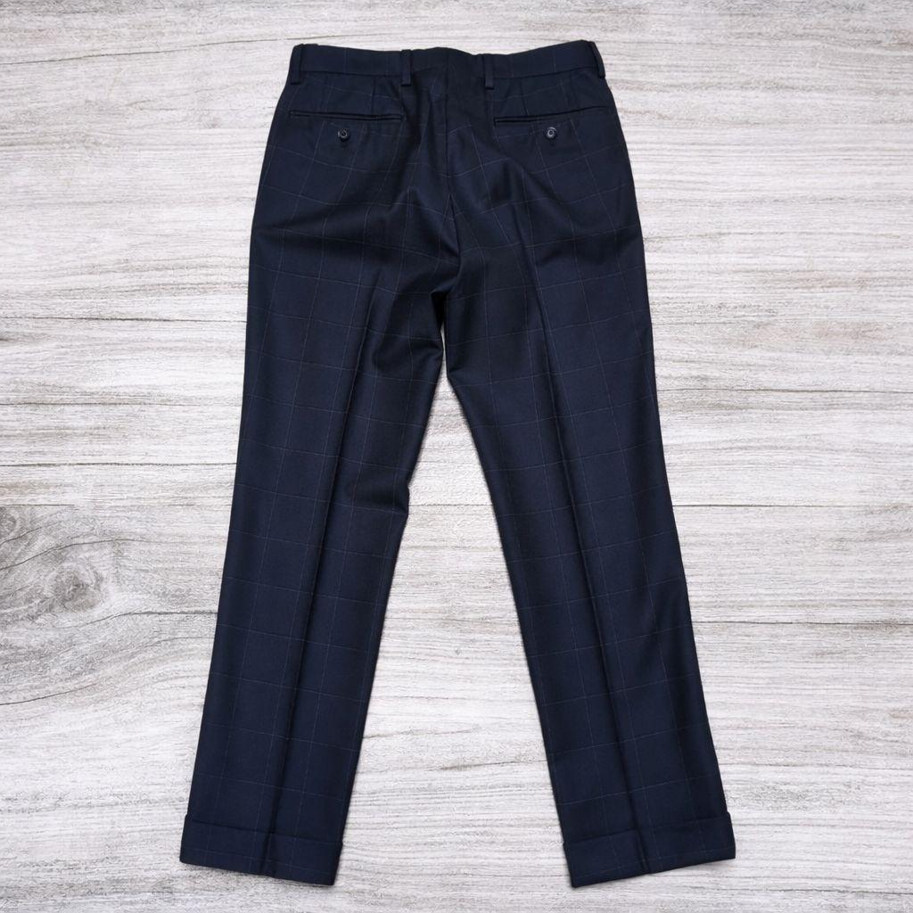 こ*う様 【希少】Green label relaxing ネイビーチェック ス