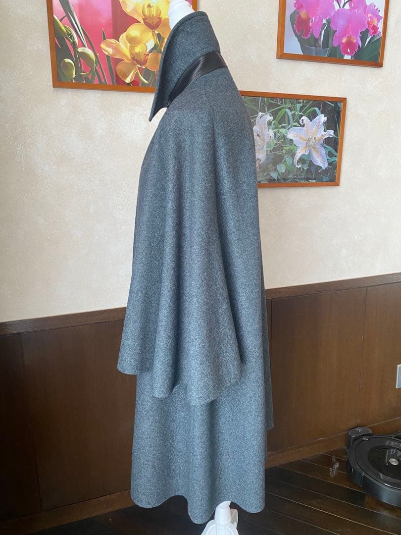 新品同様❣️エルメスHERMESケープマント カシミア100%コート