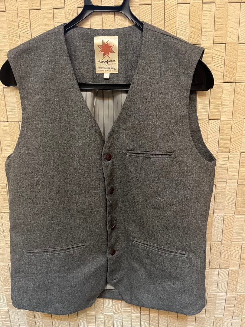 nasngwam ナスングワム CALM ジャケット パンツ ベスト 3点セット