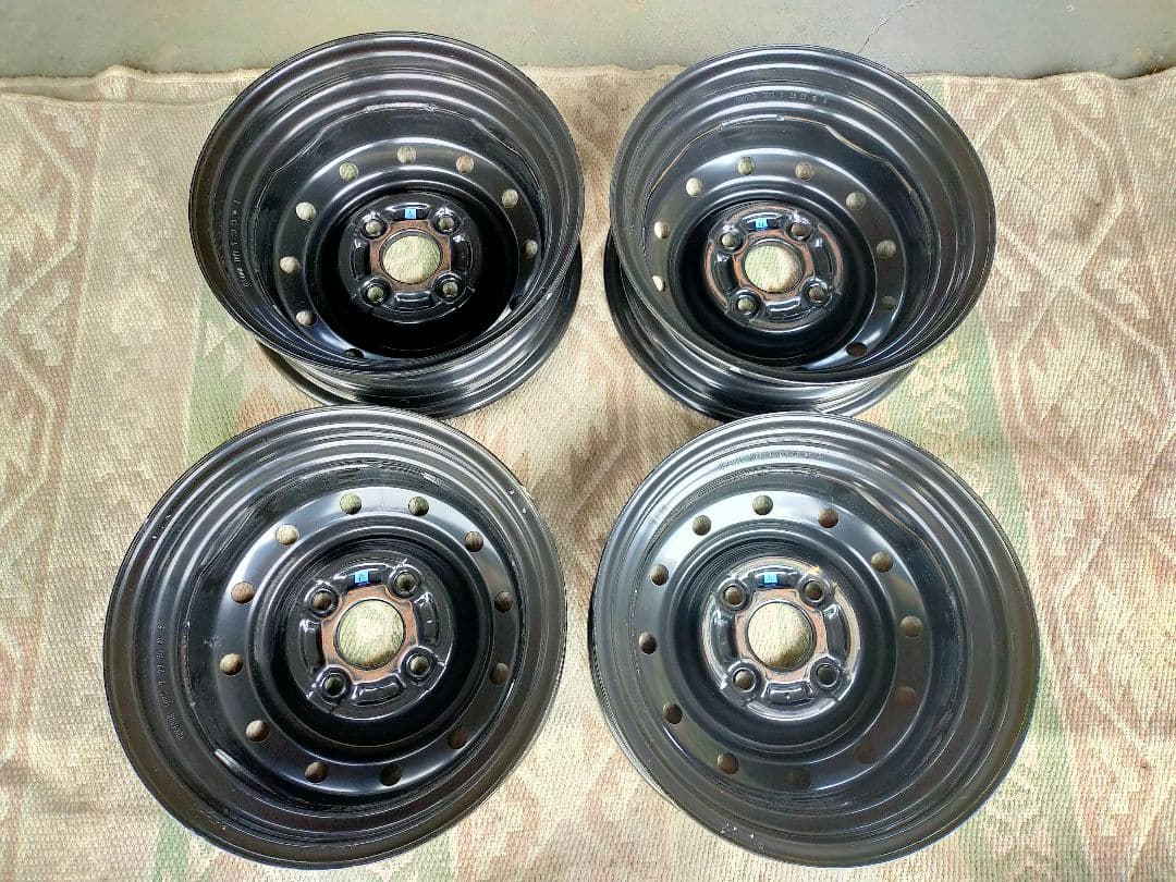 12インチ　スチールホイール　4本セット　エブリイ　スクラム　など