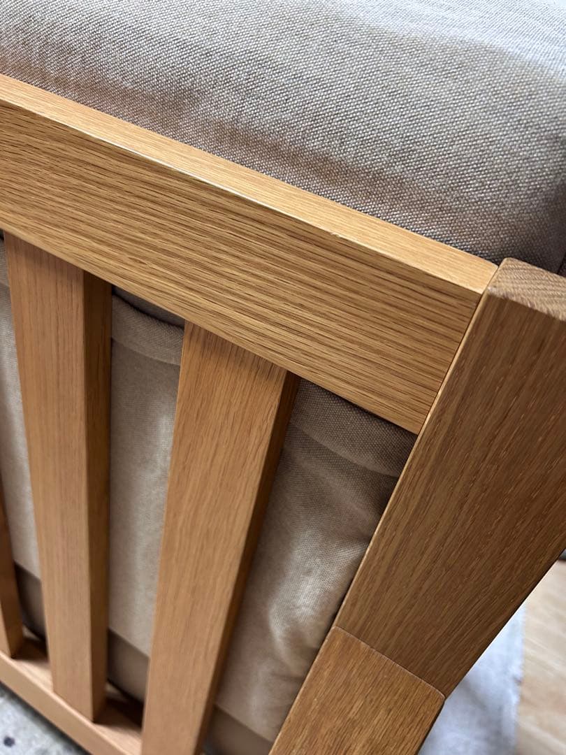 無印良品　ソファ本体木製フレーム　2.5シーター