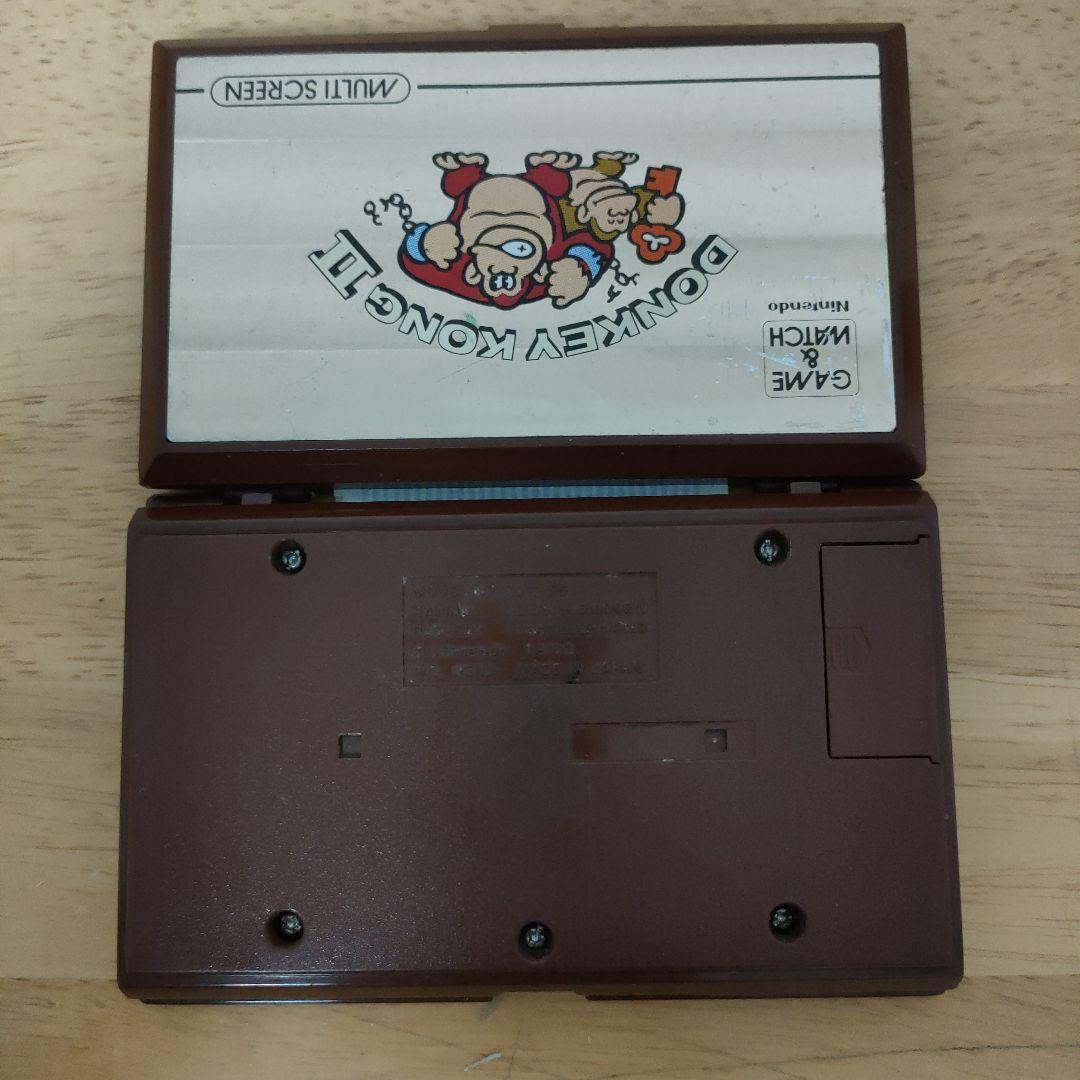 ゲームアンドウォッチ ドンキーコングIIニンテンドー任天堂メンテナンス済み