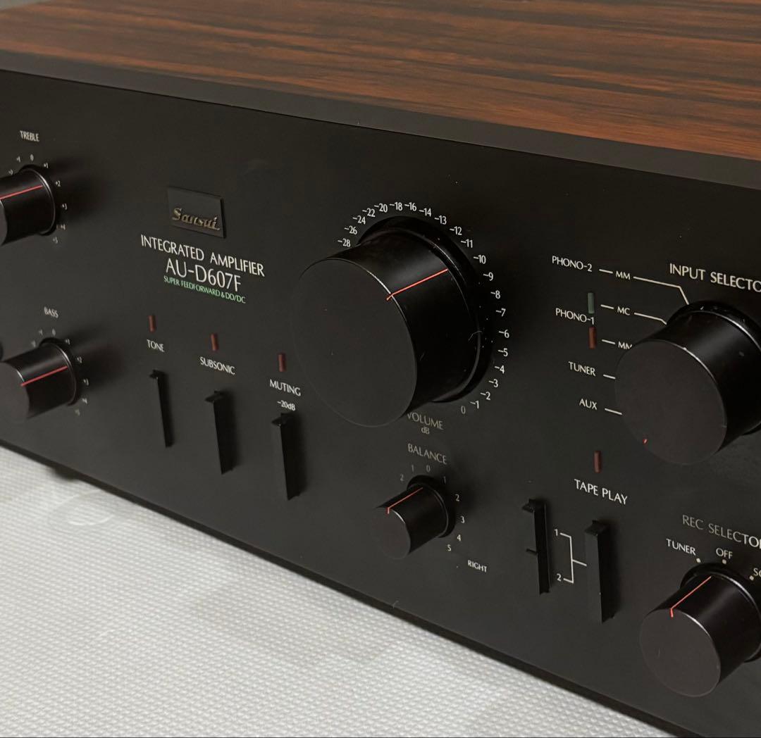 アンプ Sansui INTEGRATED AMPLIFIER AU-D607F