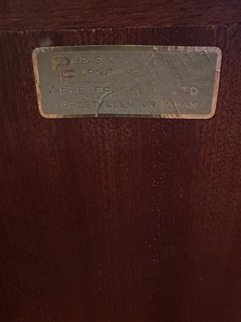 1960年代　イギリス　PYEFRANKLIN社 ヴィンテージ　コーヒーテーブル