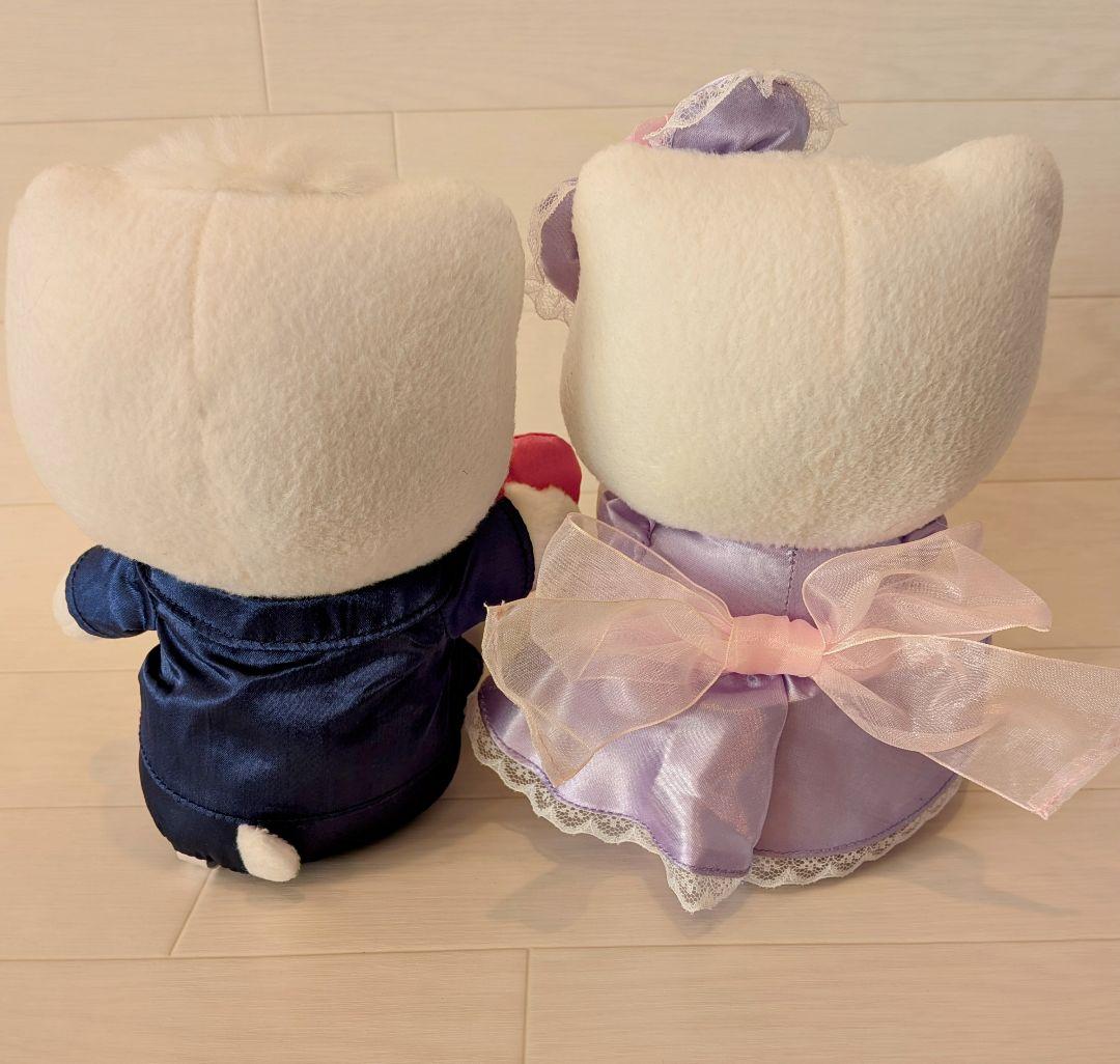 希少　ハローキティ　ウエディングドール　ダニエル　ぬいぐるみ　ピンクほっぺ