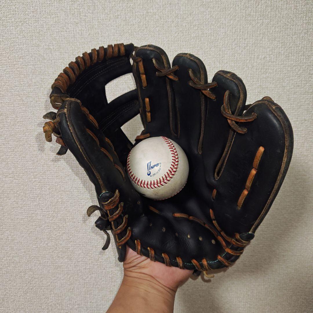 久保田スラッガー 限定 硬式 内野手用 グローブ 野球 東京支店刻印 袋付き
