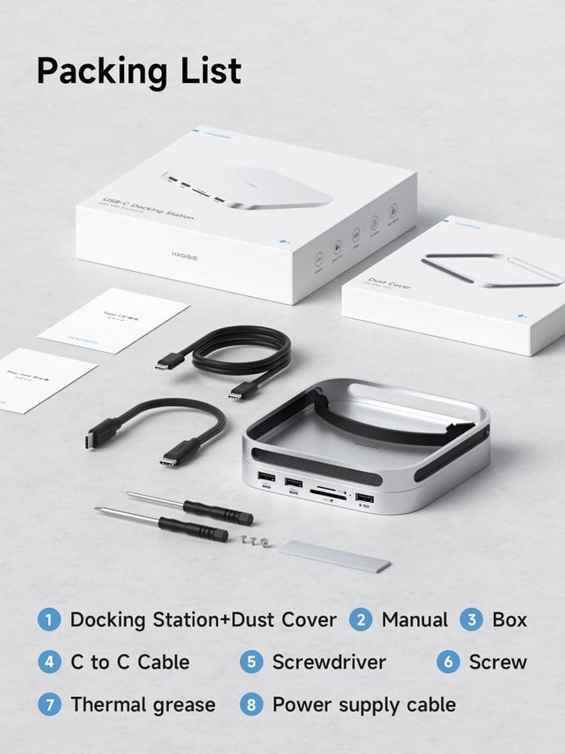Apple Macmini M4 メモリ24GB ドッキングステーション付
