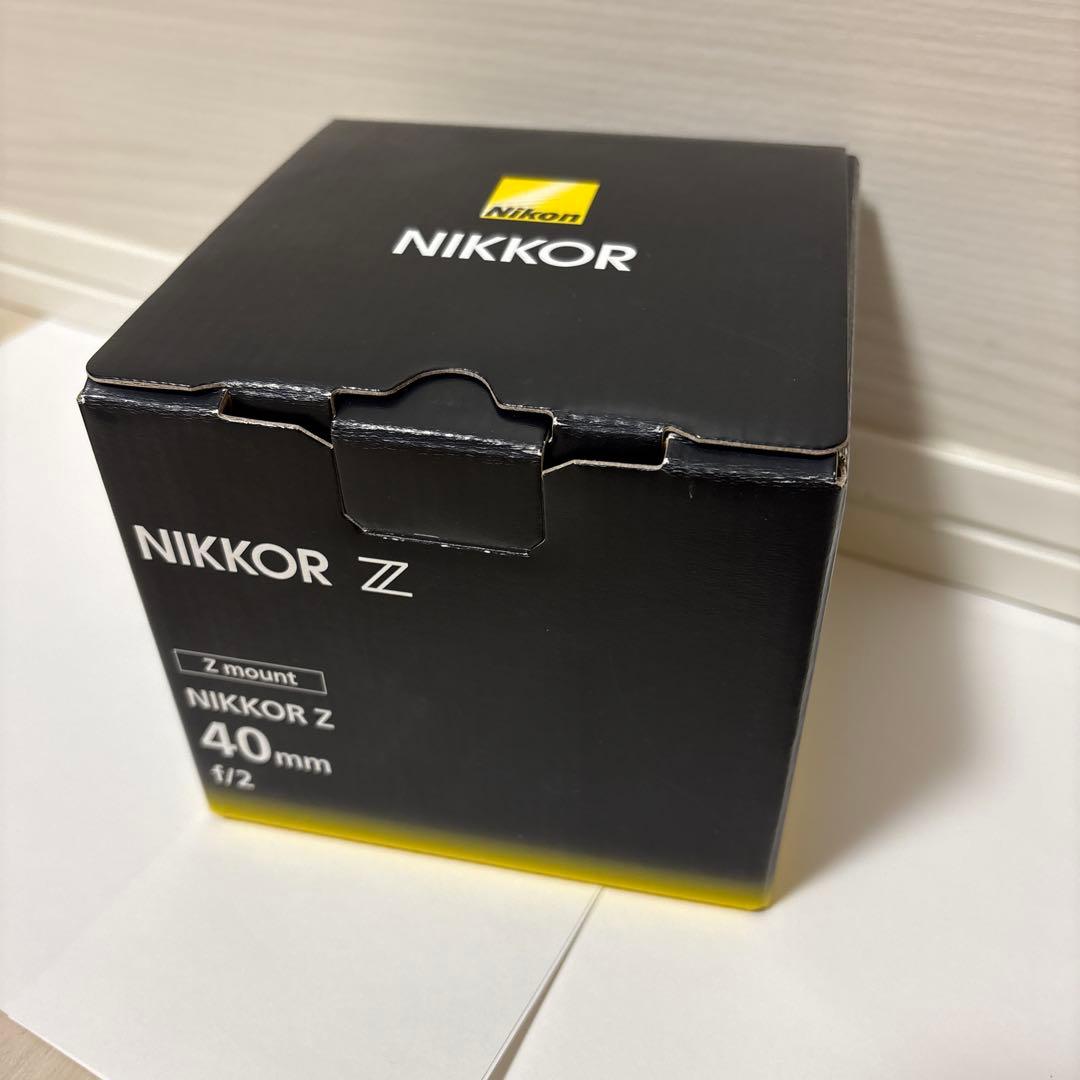 【美品】NIKKOR Z 40mm f/2 レンズ　zマウント