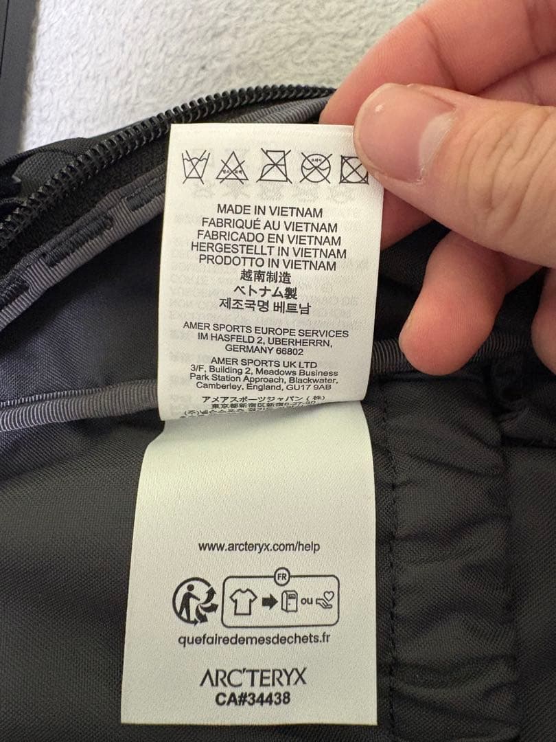 arc'teryx マンティス26