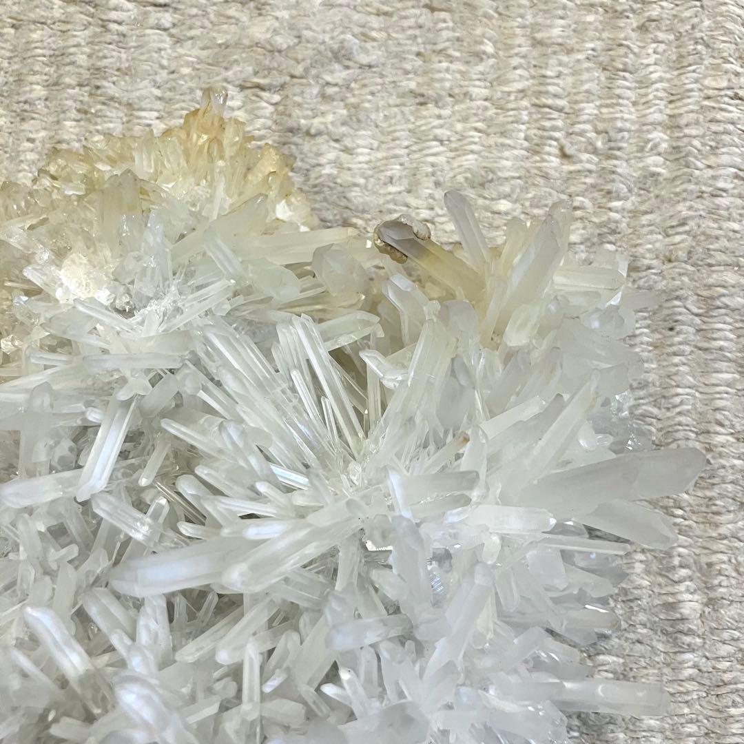 水晶 クラスター 24.5cm 自然科学 インテリア