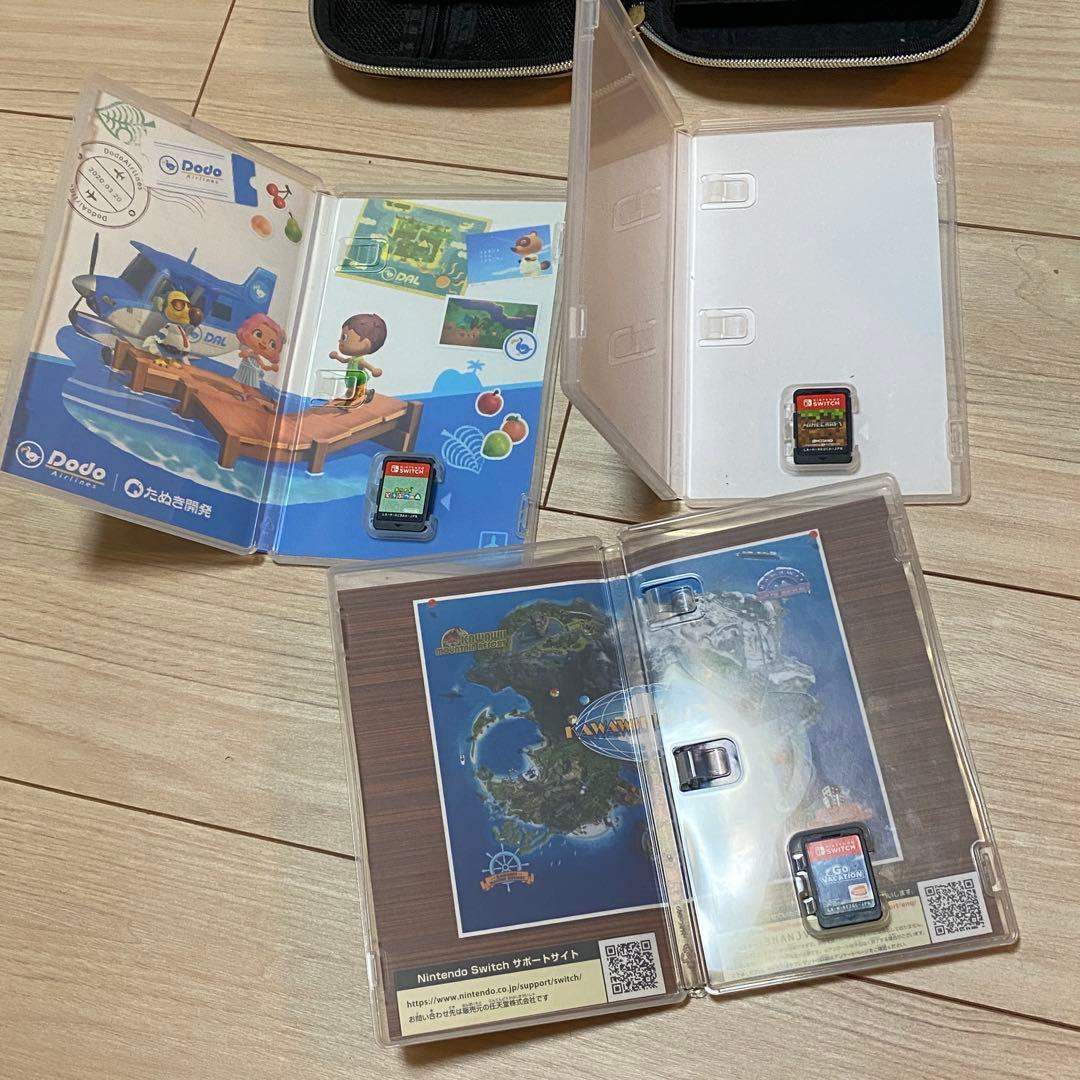 Nintendo Switch 本体一式＋ソフト4本＋ケース付き