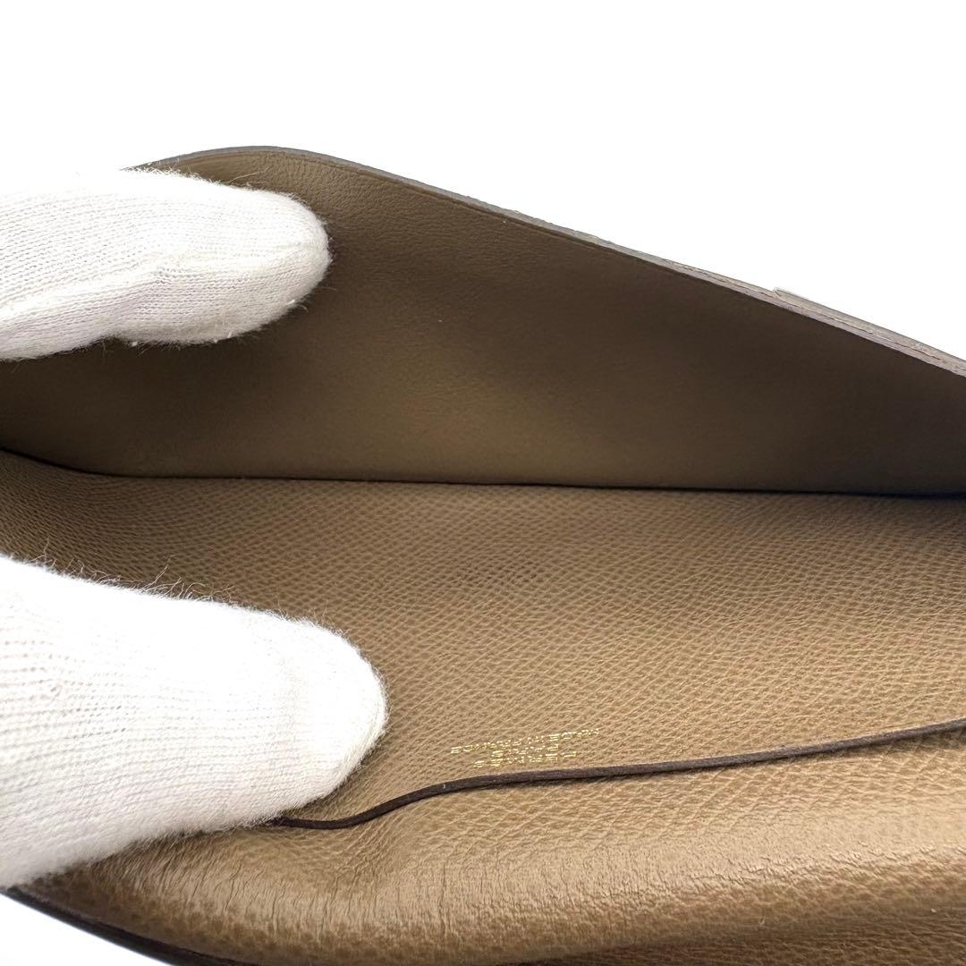 大人気✨HERMES エルメス　長財布　エトゥープ　箱付き　正規品