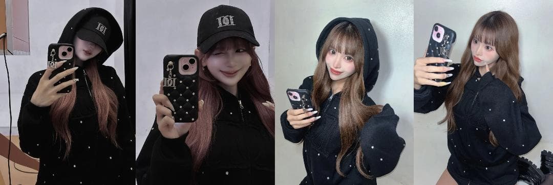 ダーリッチ darich DDロゴビジュージップパーカー ピンク PNK