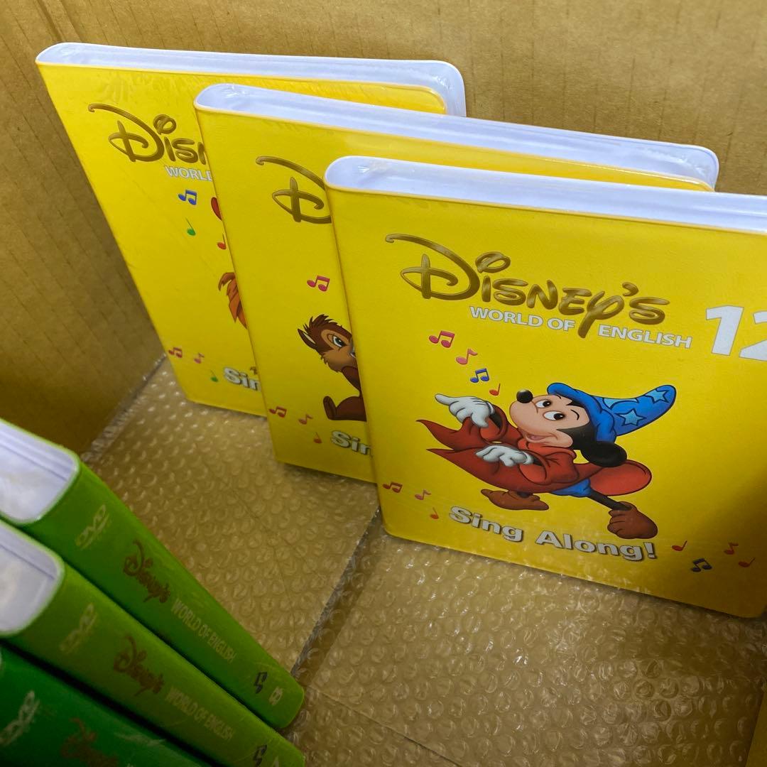【11本未開封】 DWE シングアロング DVD 新子役 ディズニー英語 12枚