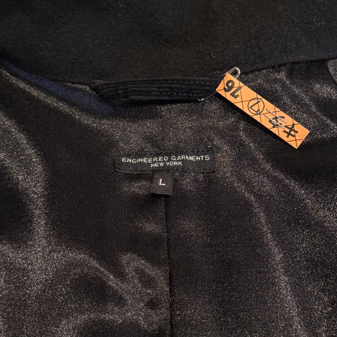 ジャケット・アウター EG - LH Pea Coat - Fake Melton - BLACK