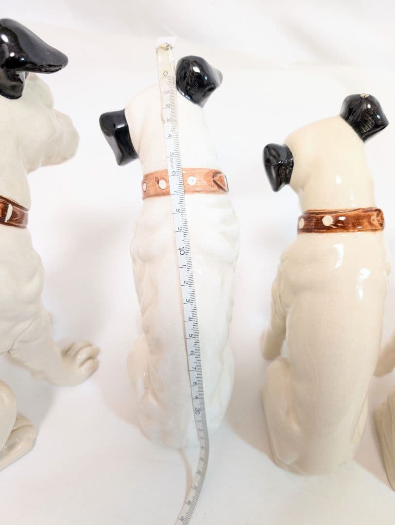 ビクター犬 まとめて 10体 陶器製 昭和レトロ 当時物 アンティーク