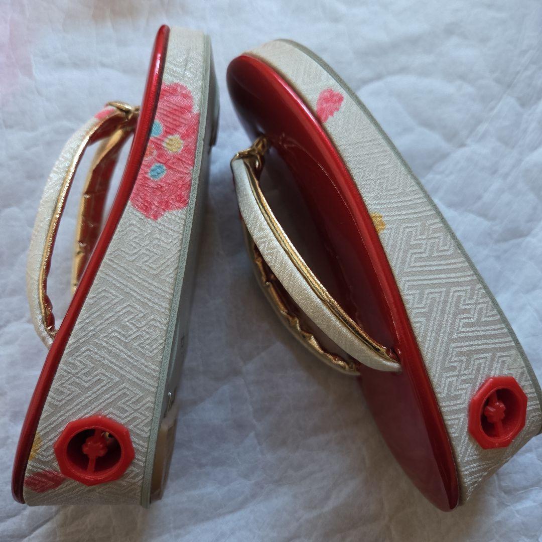 No6 七五三　女の子　三歳　着物被布6点セット