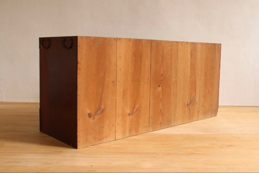 棚　2段　木製　収納棚　古道具　古家具　ビンテージ　アンティーク　レトロ