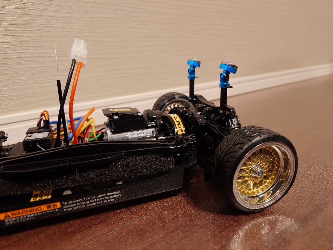 タミヤ TT-02 GT-R R34 ボディ/メカ付