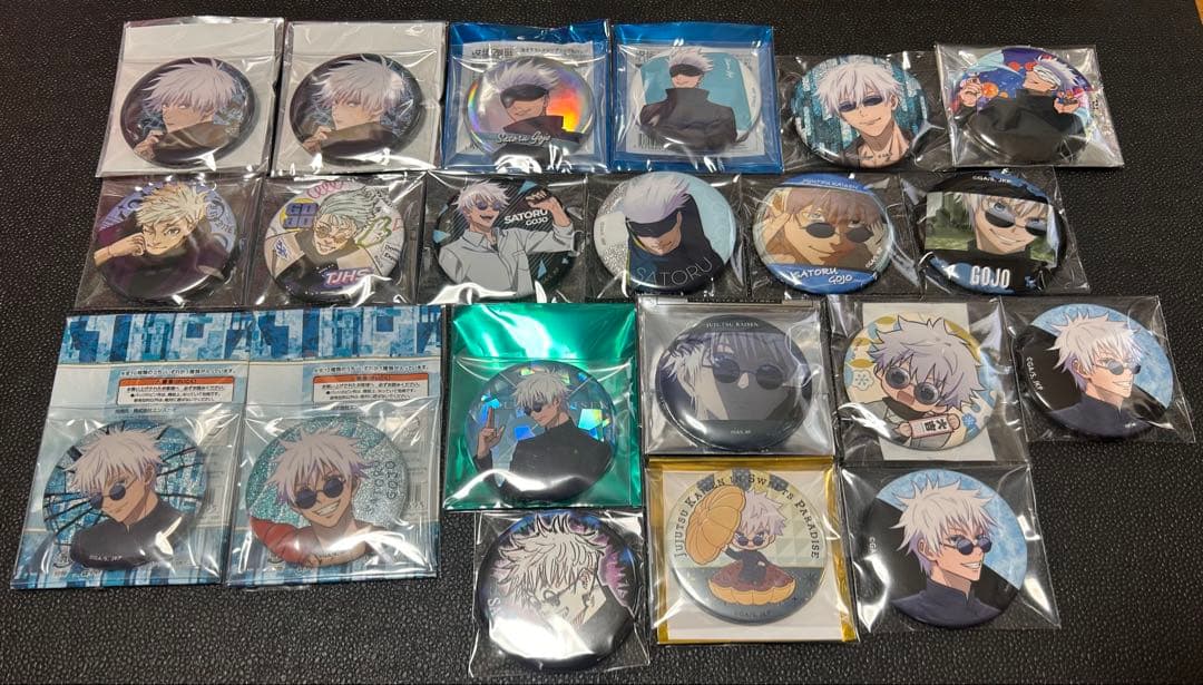 呪術廻戦 五条 まとめ売り (缶バッジ)