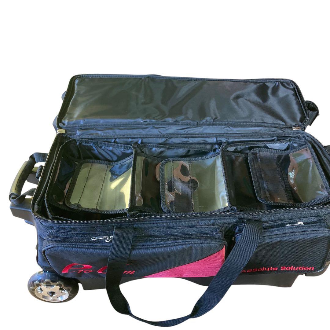 ✨美品　3回使用のみ　ABS PRO-am ボーリングキャリーバッグ 4個用