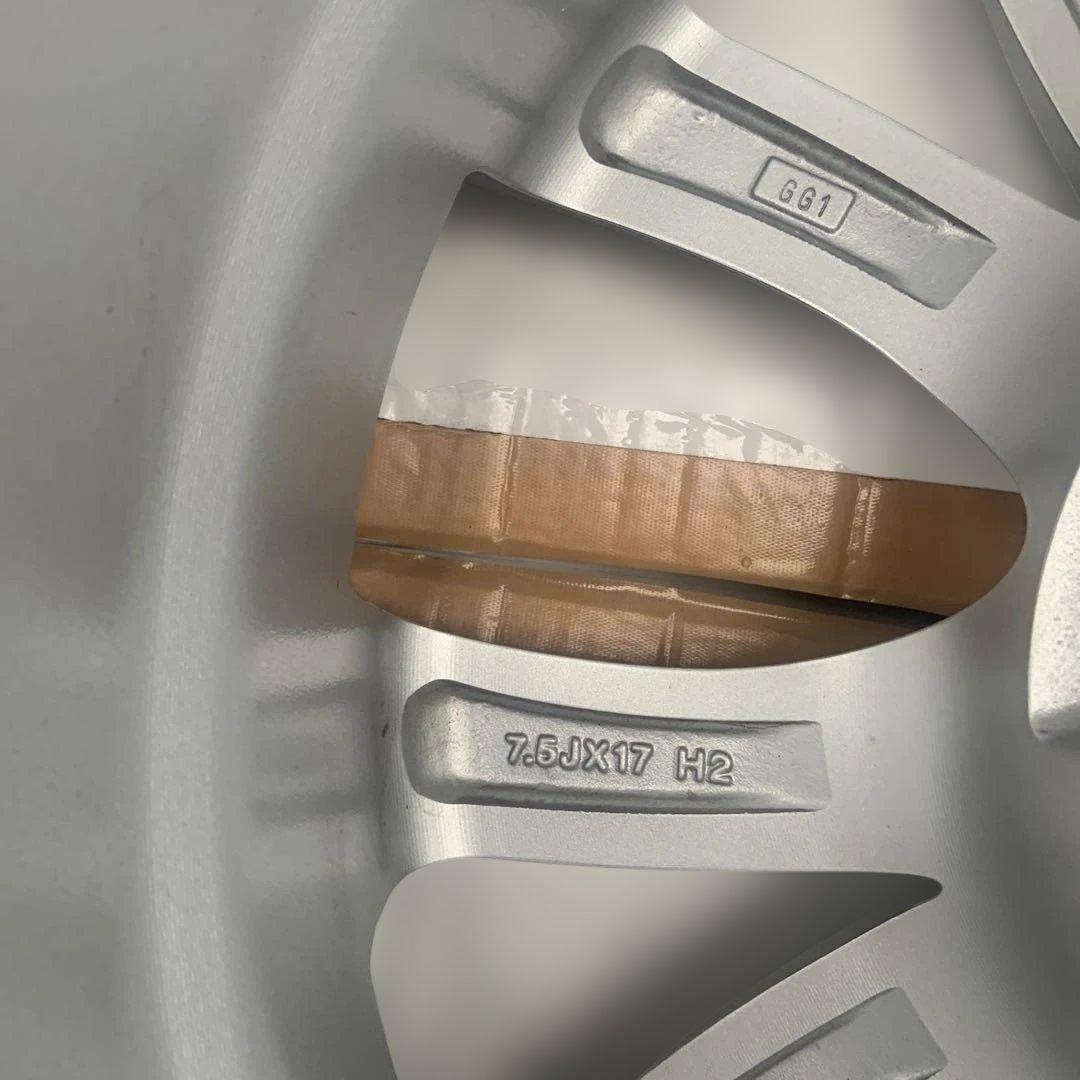 MAK 17インチ シルバー ホイール 5スポーク