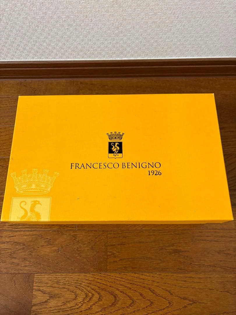 フランチェスコべニーニョ　ストレートチップ　ダークブラウン