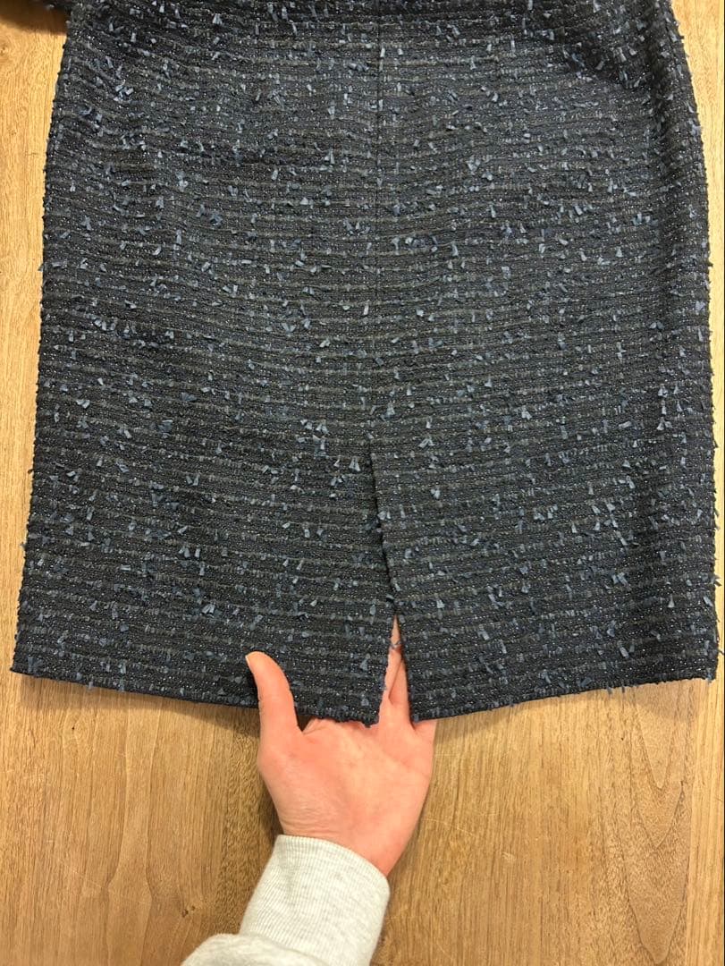 ANAYI ツイードジャケット＆スカート セットアップ　サイズ:36