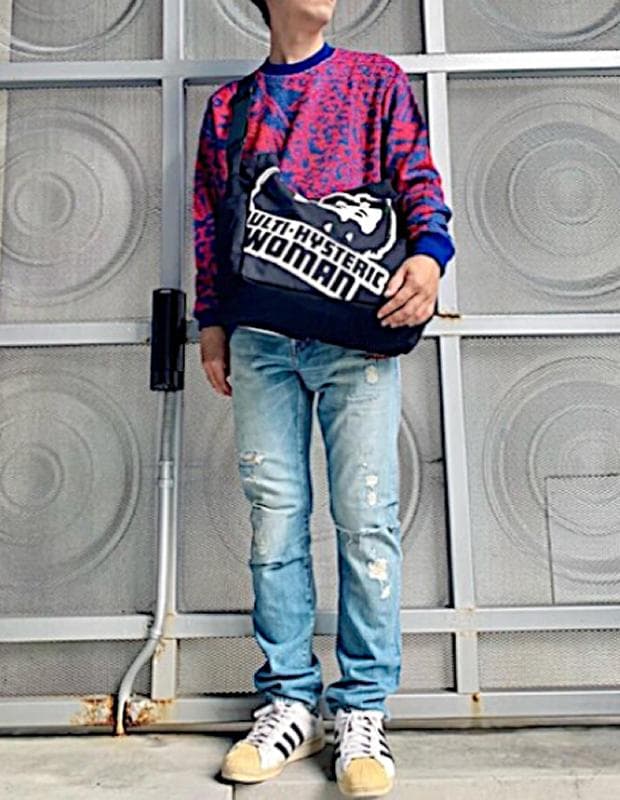 ★レア★完売品★ヒステリックグラマー　両面プリント　ヒスガールショルダーバッグ