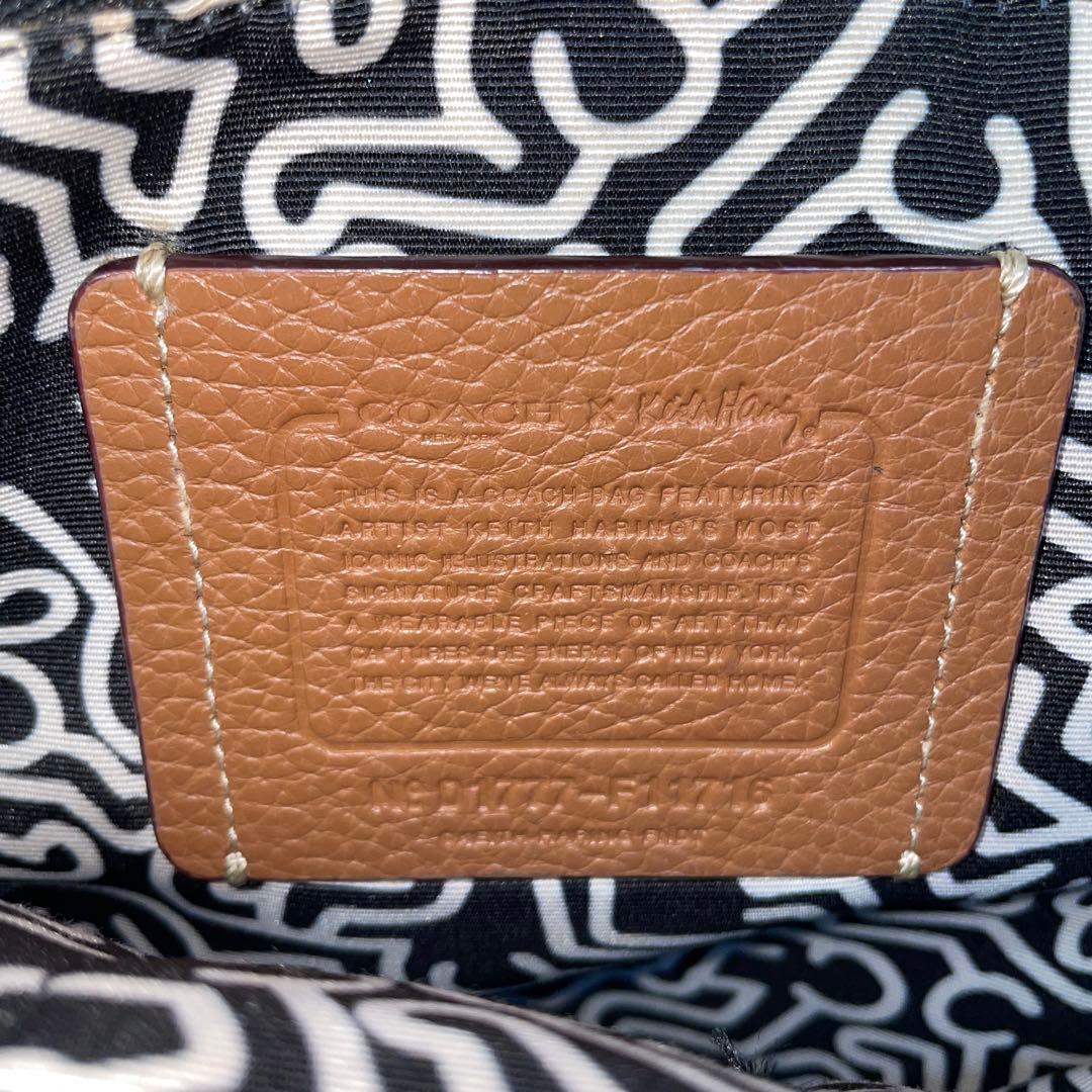 【美品】 COACH コーチ リュック Keith Haringコラボ
