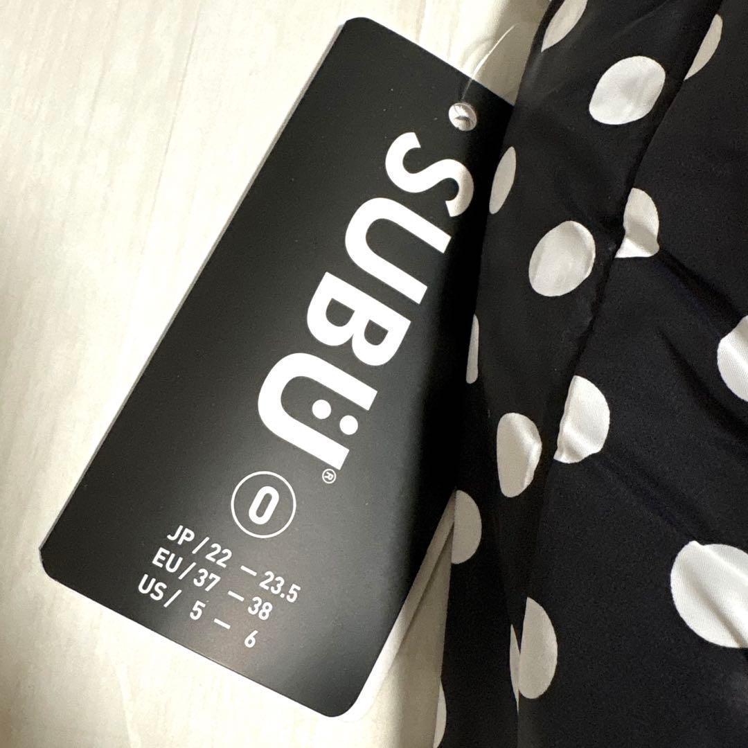 ラスト１点！SUBU ✨F-LINE DOTS ドット　22.0-23.5cm