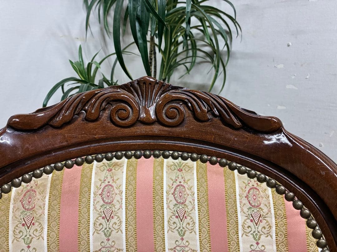 管466☆イタリア製☆アンティーク☆ヴェローナクラシック☆ダイニングチェア☆2脚