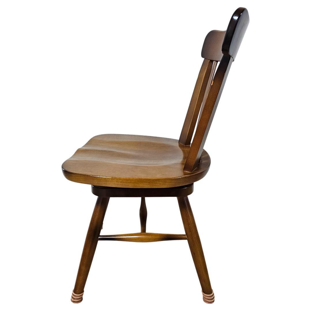 karimoku カリモク コロニアル 回転 ダイニングチェア① ヴィンテージ