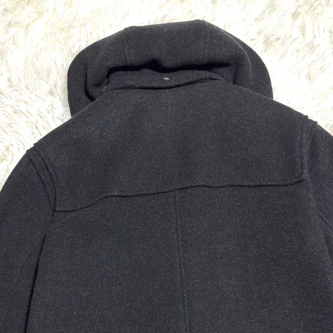 【極美品】ブルックスブラザーズ　ダッフルコート　チェック　フード　ウール