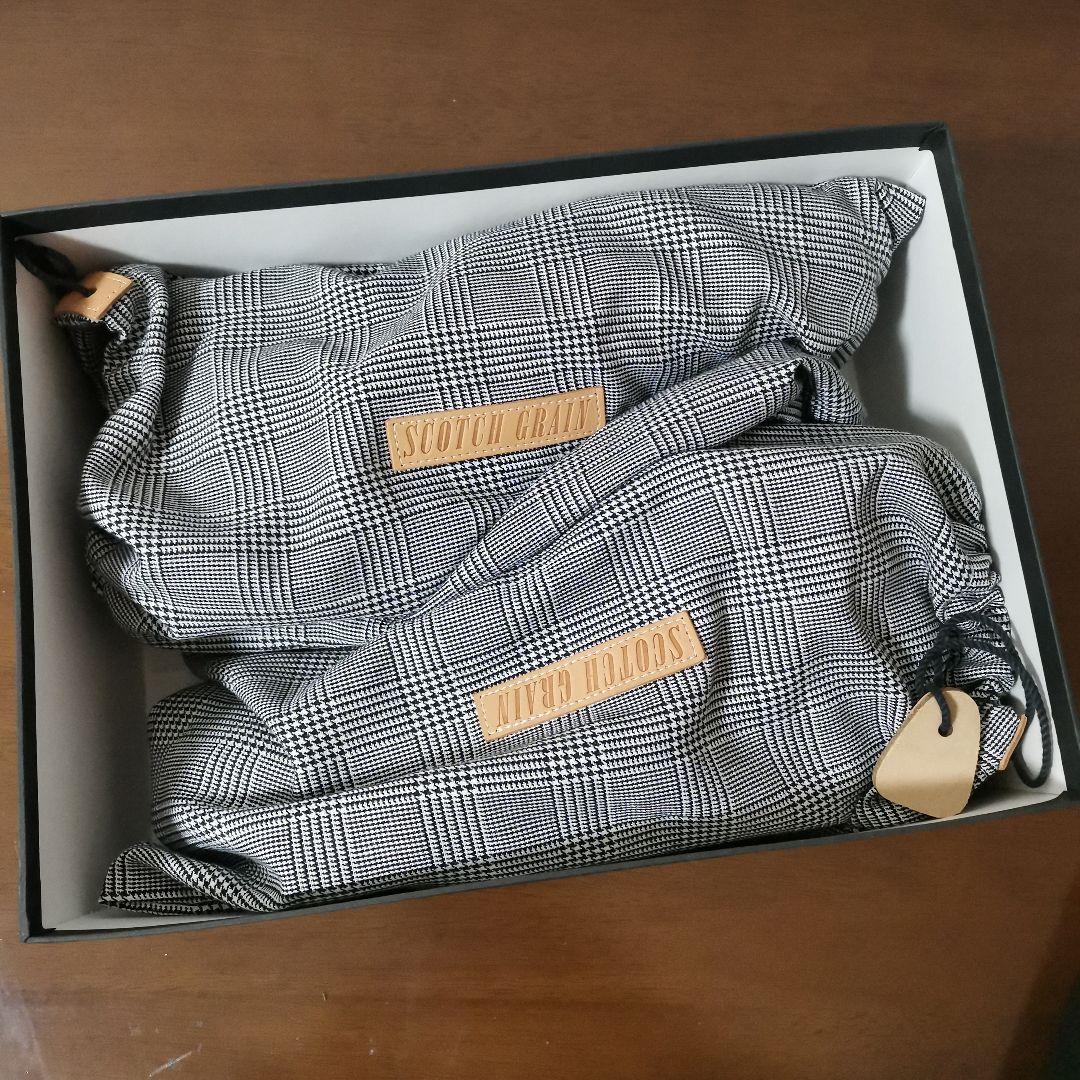 スコッチグレイン　限定モデル　京都レザー　雅　ST6350　シルバー