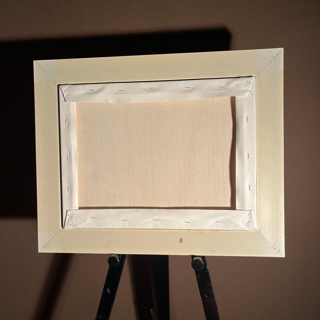 ★秀作★ 手書き油絵 ゴッホ レストラン内部 肉筆絵画 額付き 油彩画