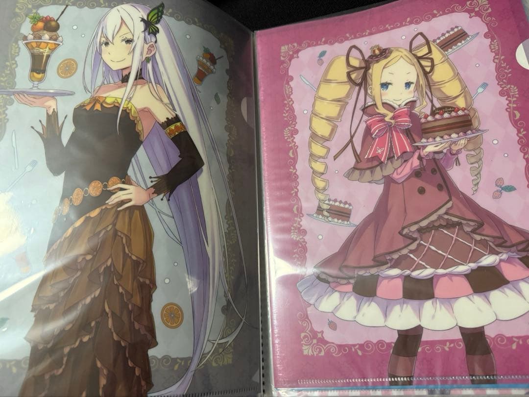 リゼロ　エミリア　誕生日　クリアファイルセット