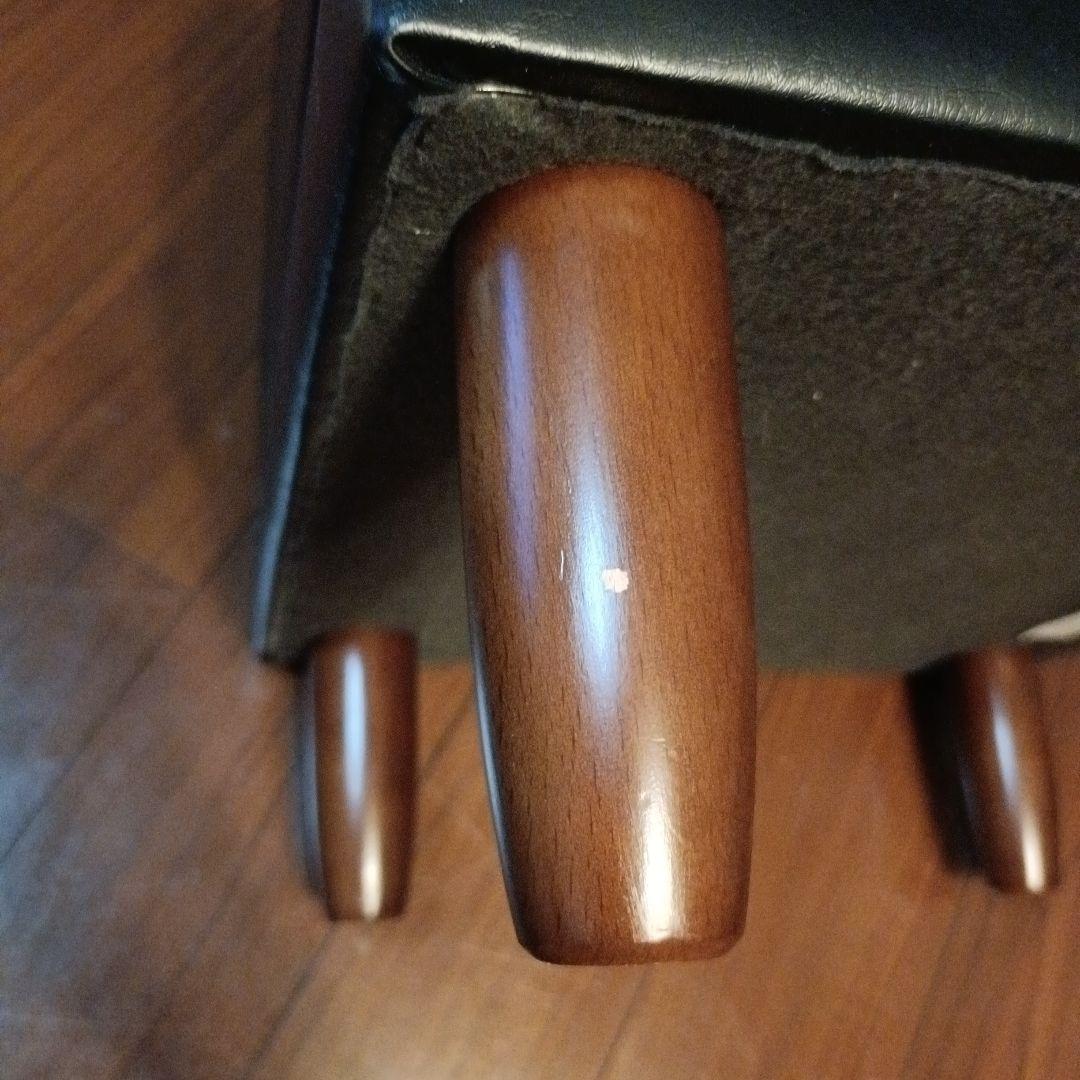 カリモク60 オットマン ブラック