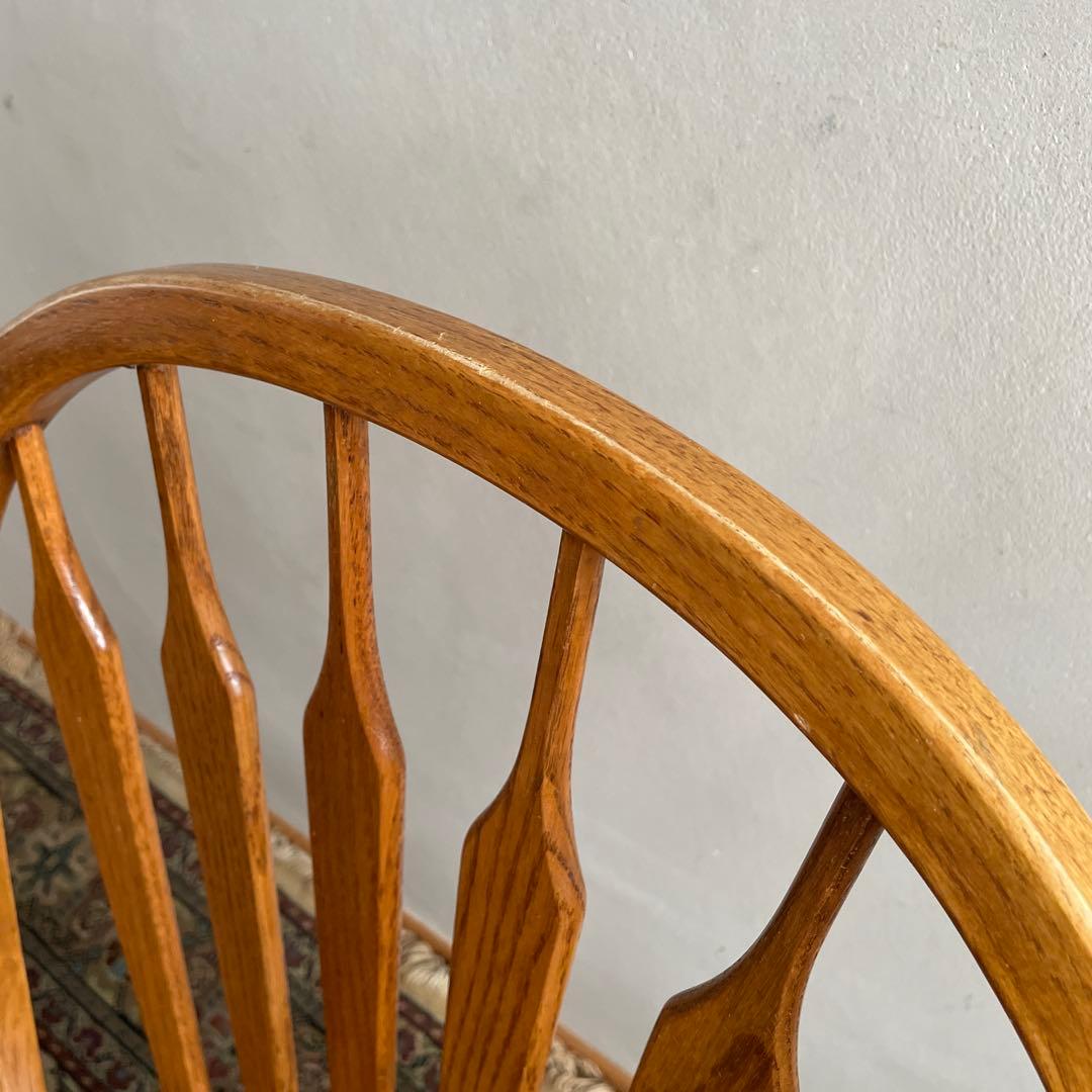 ①Shin Lee シンリー ダイニングチェア ウィンザーチェア　オーク材