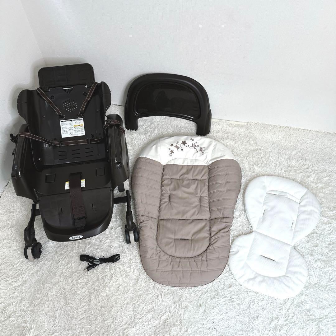 ✨美品✨ Combi コンビ ネムリラAT 新生児 自動 ハイローチェア