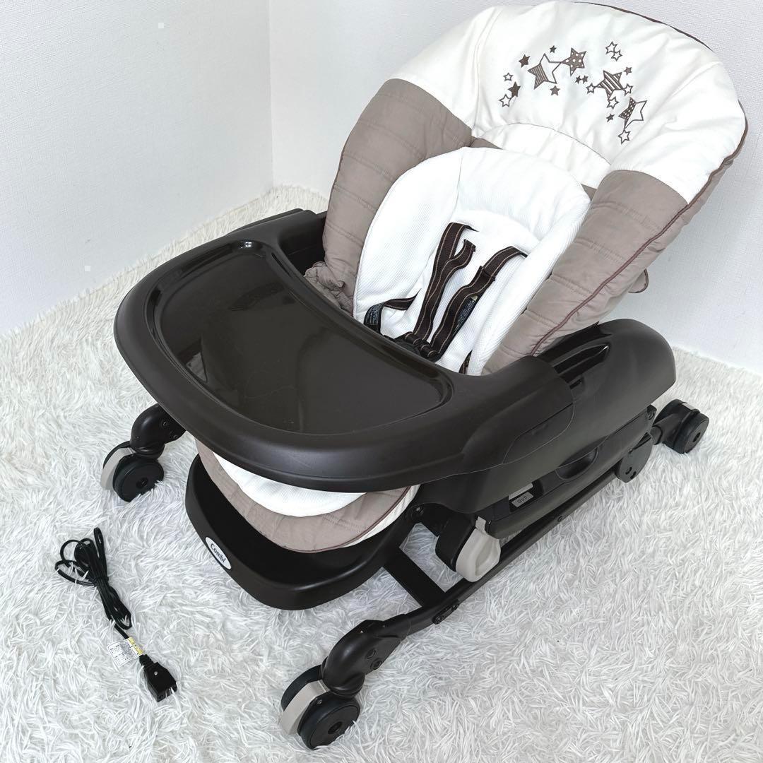 ✨美品✨ Combi コンビ ネムリラAT 新生児 自動 ハイローチェア