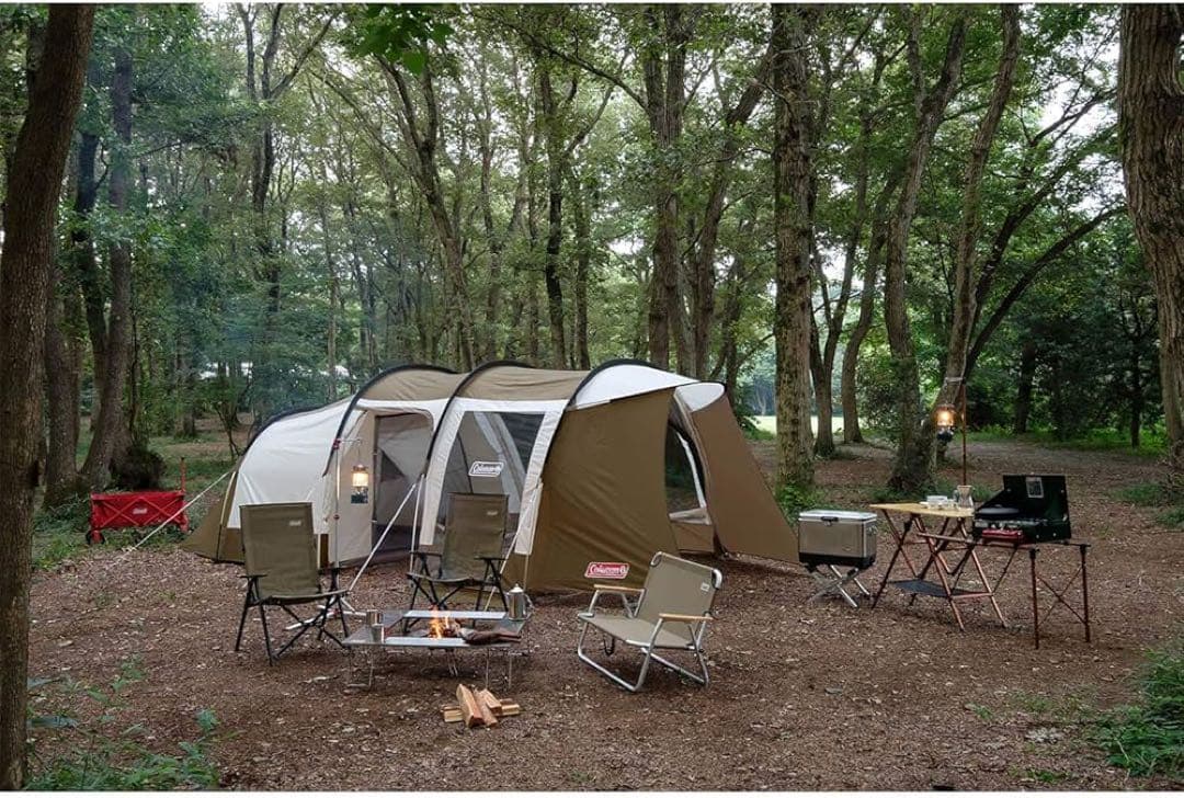 Coleman トンネルツールームハウスLDXオリーブ/サンドスタートパッケージ