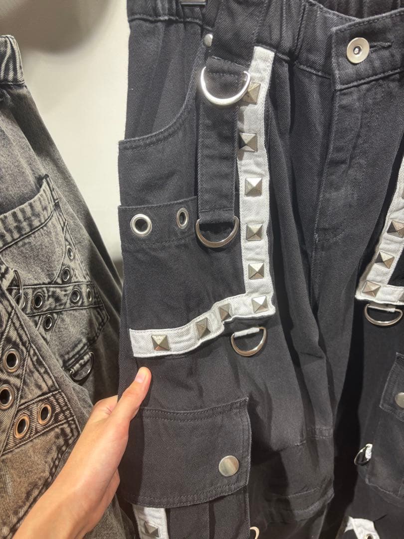 REFLEM【レフレム】2WAYセパレートデニムカーゴパンツ