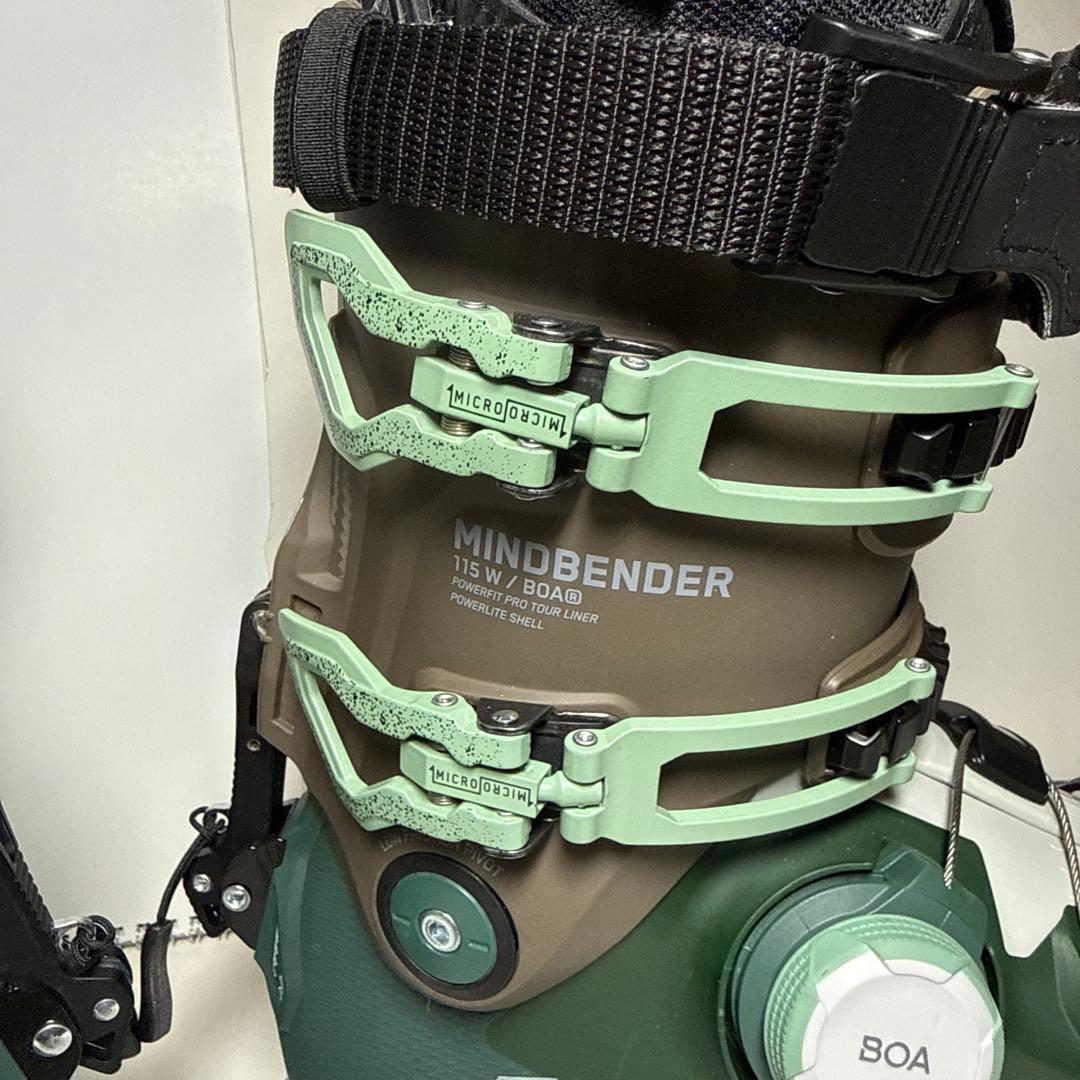 1回使用 K2 MIND BENDER 115 BOA W 25.5サイズ