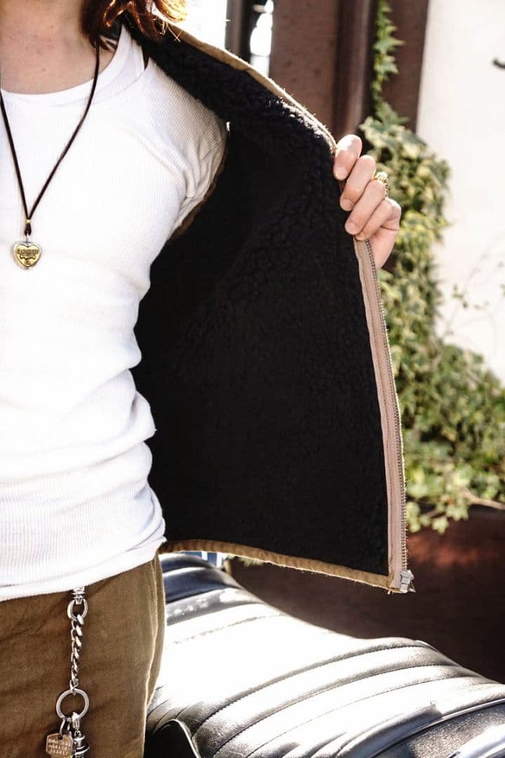 トップス BAY SIDE MOTOR GEAR B.S.M.G. PMCDUCKVEST