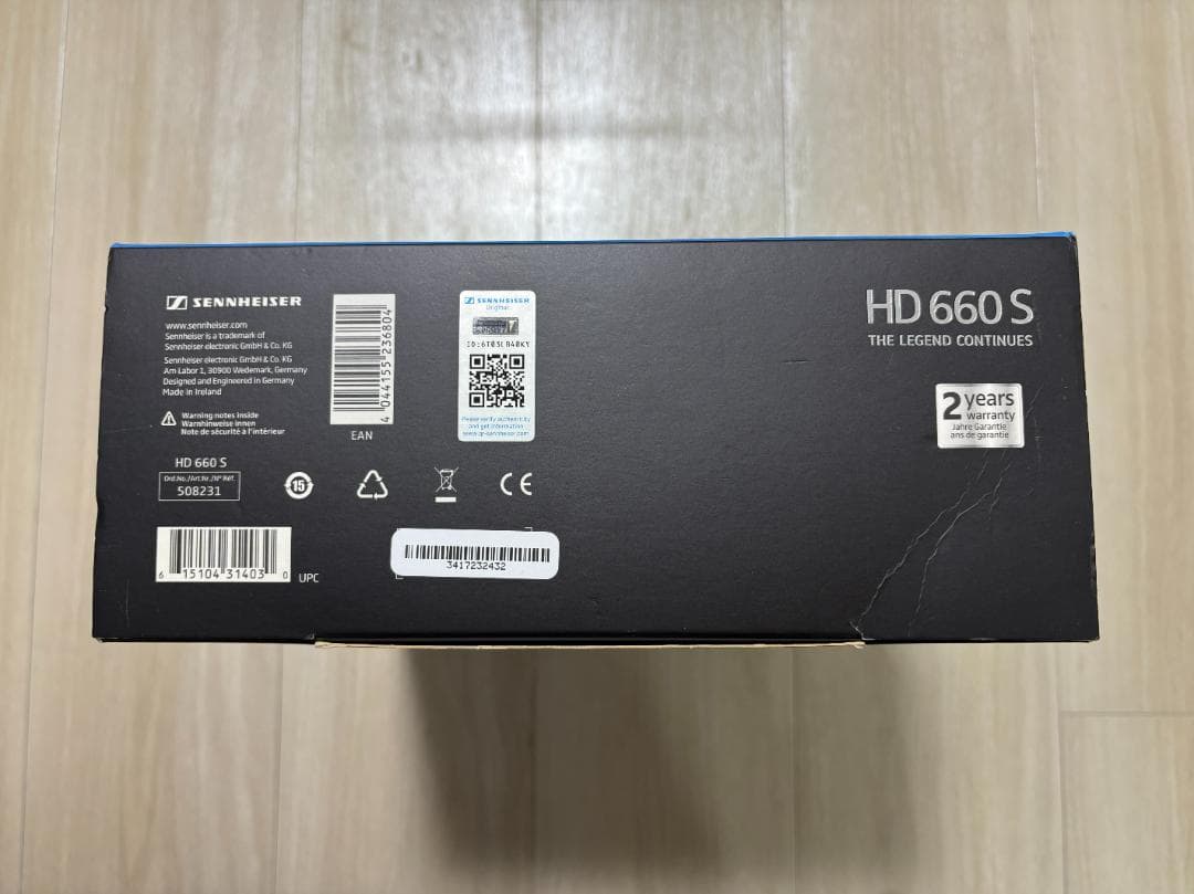 Sennheiser HD660S 有線ヘッドホン