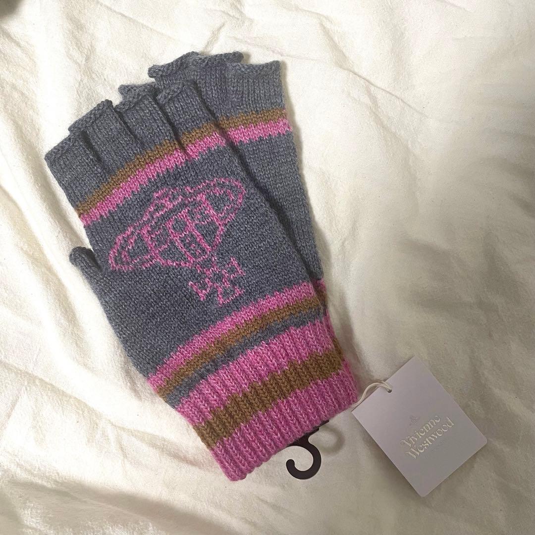 【新品未使用】Vivienne Westwood フィンガーレス　手袋